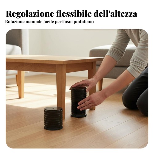 Rialzo regolabile per - per, mobili