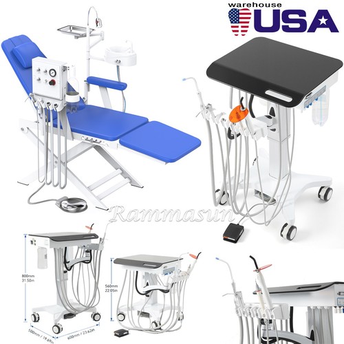 Unidad dental móvil - móvil, con